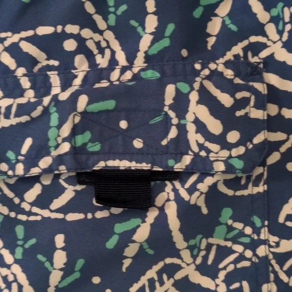 Vineyard Vines Blue Fish Swim Trunks Size XL